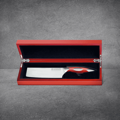 Image showing the Japanese 6" Nakiri in Wooden Box product.