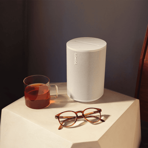 Image showing the ERA 100 Wireless Speaker, White product.