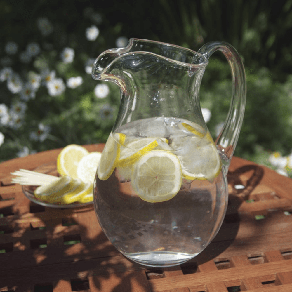 Large Ice Lip Jug- Coolers by Dartington Crystal