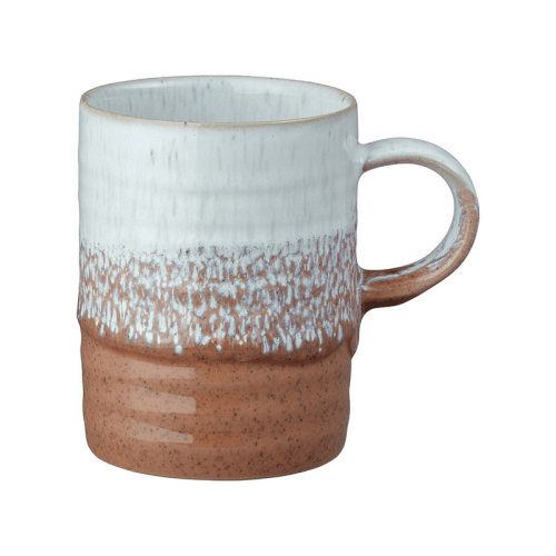 Image showing the Kiln Accents Ridged Mug, 410ml, Rust product.