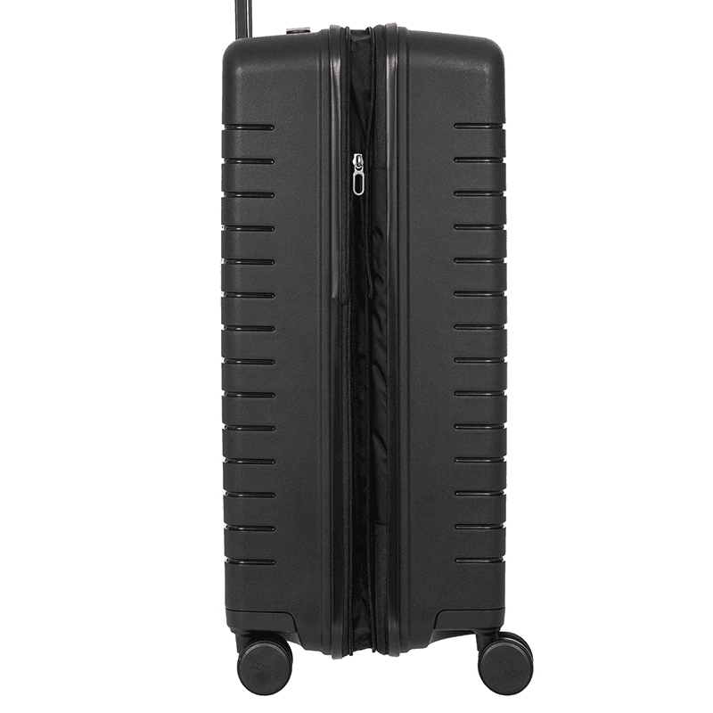 Ulisse Expandable Suitcase, H71 x W28 x L49cm, Black