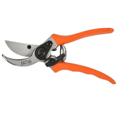 Image showing the Burgon & Ball Bypass Secateurs, Silver/Red product.
