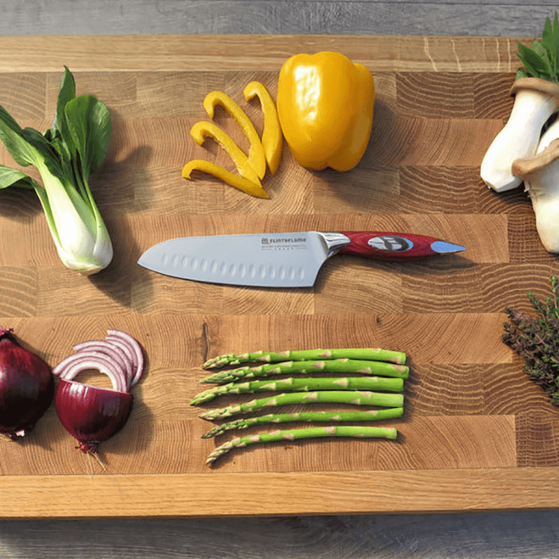 Santoku Knife, Rosewood, 6"