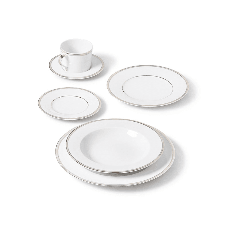 Wilshire Soup Bowl, D23cm, Platinum