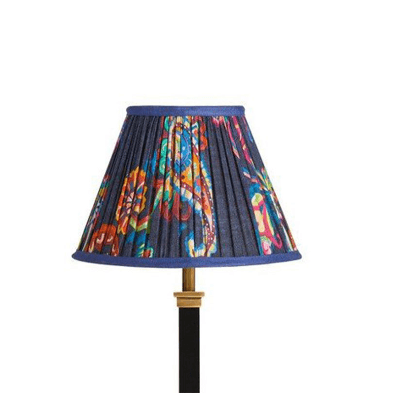 Empire Shade, 20cm, blue Paisley by Matthew Williamson