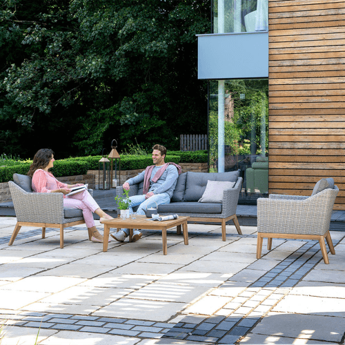 Image showing the Larissa Lounge Set, Light Kubu Grey product.