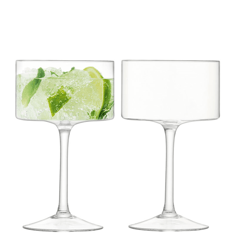 Otis Champagne/Cocktail Glass Set of 2, 280ml, Clear