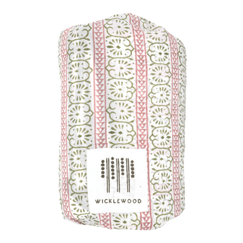 Image showing the Azelea Double Quilt, 225 x 225cm, Pink/Green product.