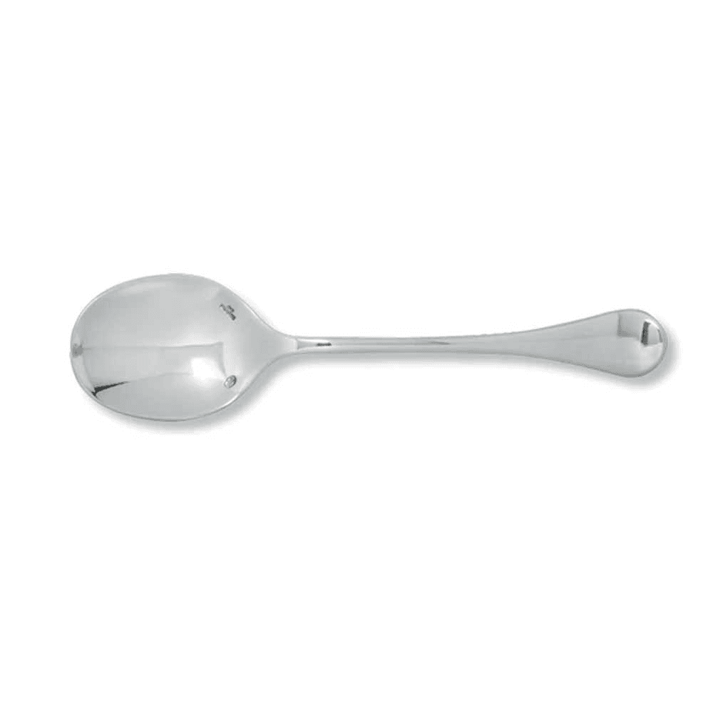 Queen Ann Soup spoon, stainless steel