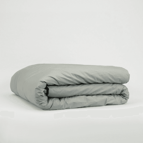 Image showing the The Original 300 Thread Count Sateen Duvet Cover, King, Sage Green product.