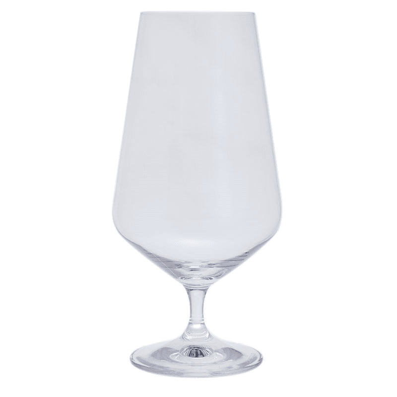 Cheers Set of 4 Beer Glasses, 550ml, Clear