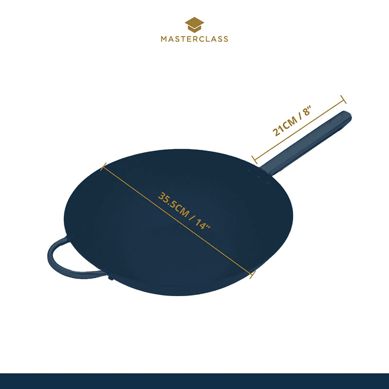 Professional heavy duty non-stick wok, 35.5cm / 14"
