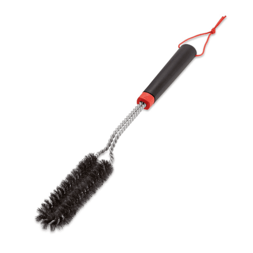 Image showing the Weber 46 cm Detail Brush, Black/Silver product.