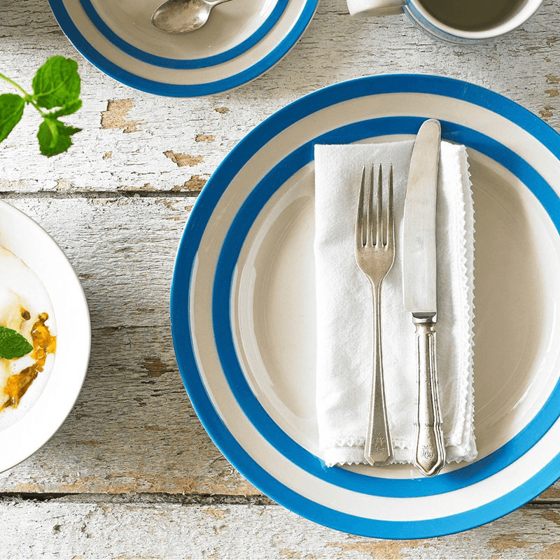 Set of 4 Dinner Plates, D28cm
