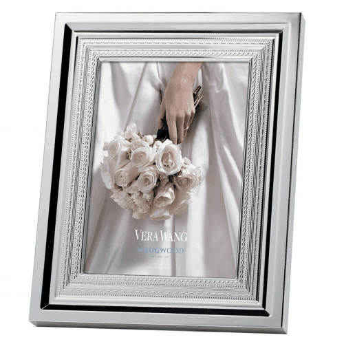 Image showing the Vera Wang With Love Photo Frame, 8 x 10", Silver Plate product.