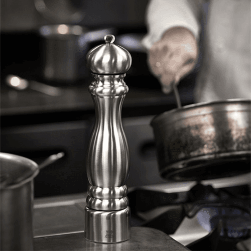 Image showing the Paris U'select Pepper Mill, 22cm, Stainless Steel product.