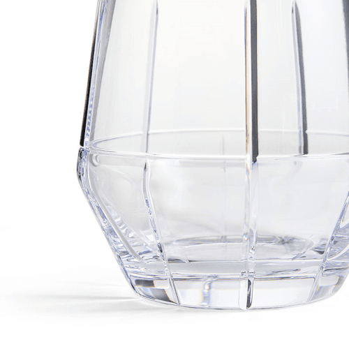 Image showing the Luxe Graphite Ice bucket, Clear product.