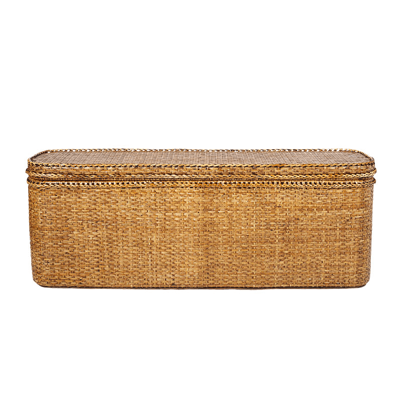 Indochine Bed end chest, W150 x D40 x H55cm