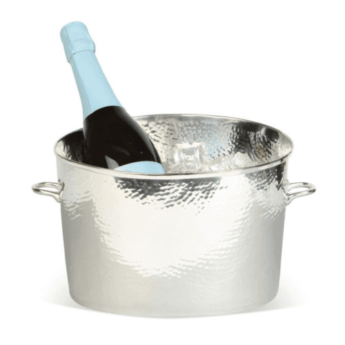 Image showing the Palace Champagne bath - small, 17.1 x 21.6 x 21.5cm, Silver Plate, Stainless Steel And Brass product.