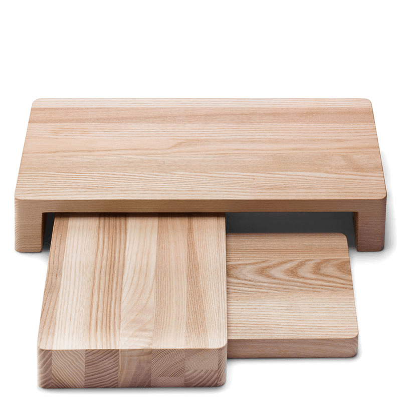 Collective Wooden Platter Set, Ash