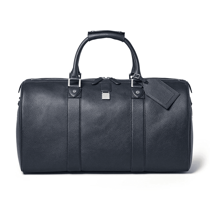 Boston Travel Bag, Navy Pebble