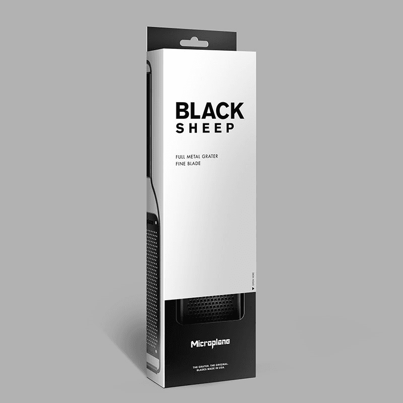 Black Sheep Fine Grater, Black