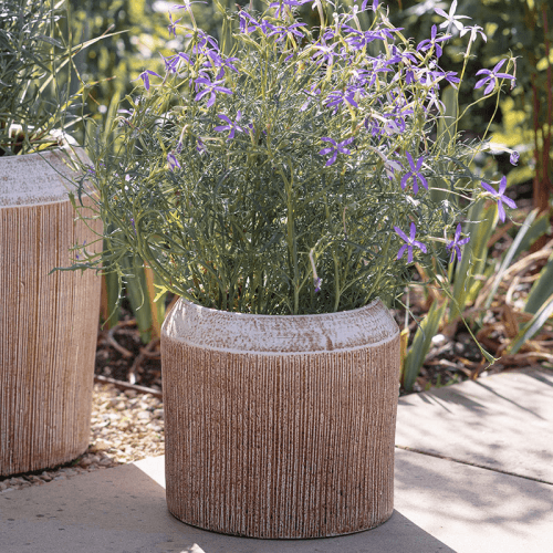 Image showing the Kubo Ceramic Planter, H24cm, Terracotta product.