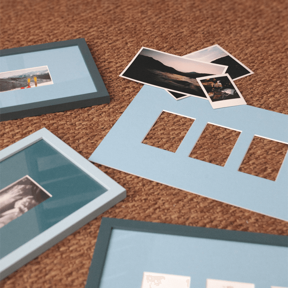 Marco A4 Frame and Instax Mini x 3 Picture Frame Mount