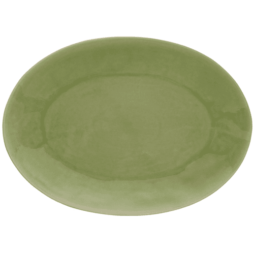 Image showing the Riviera Oval Platter, L29 x W40cm, Vert frais product.
