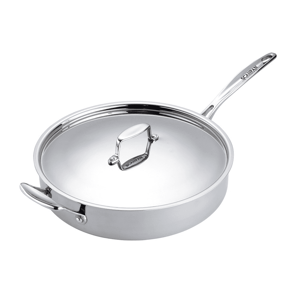Fusion 5 Saute pan with lid, 3.1 litre - D26cm, stainless steel