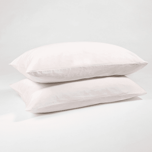 Image showing the The Original 300 Thread Count Sateen Pair of Pillowcases, Standard, Dusky Pink product.