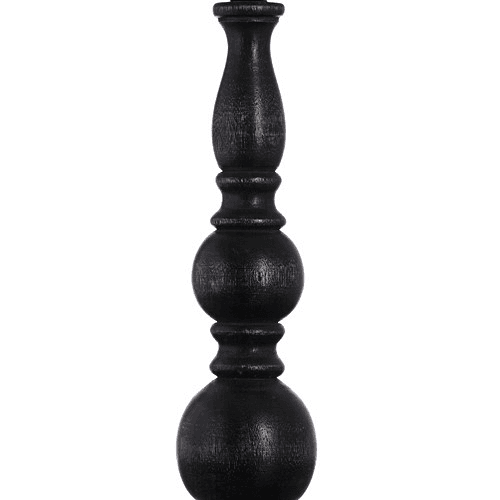 Otto Small table Lamp Base Only, H33cm, Black