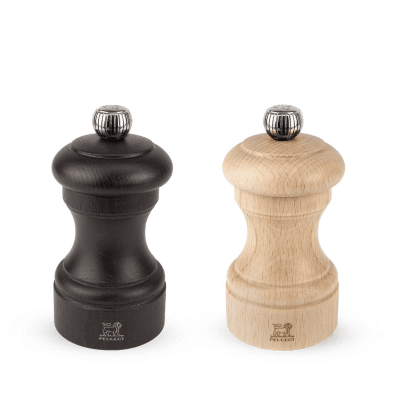 Peugeot Bistro Duo Salt & Pepper Mills, 10cm, Choc