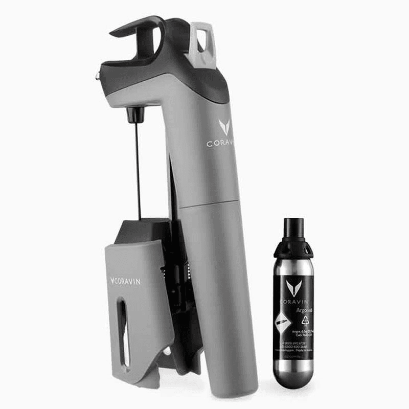 Timeless Three SL Wine Preservation System, Grey