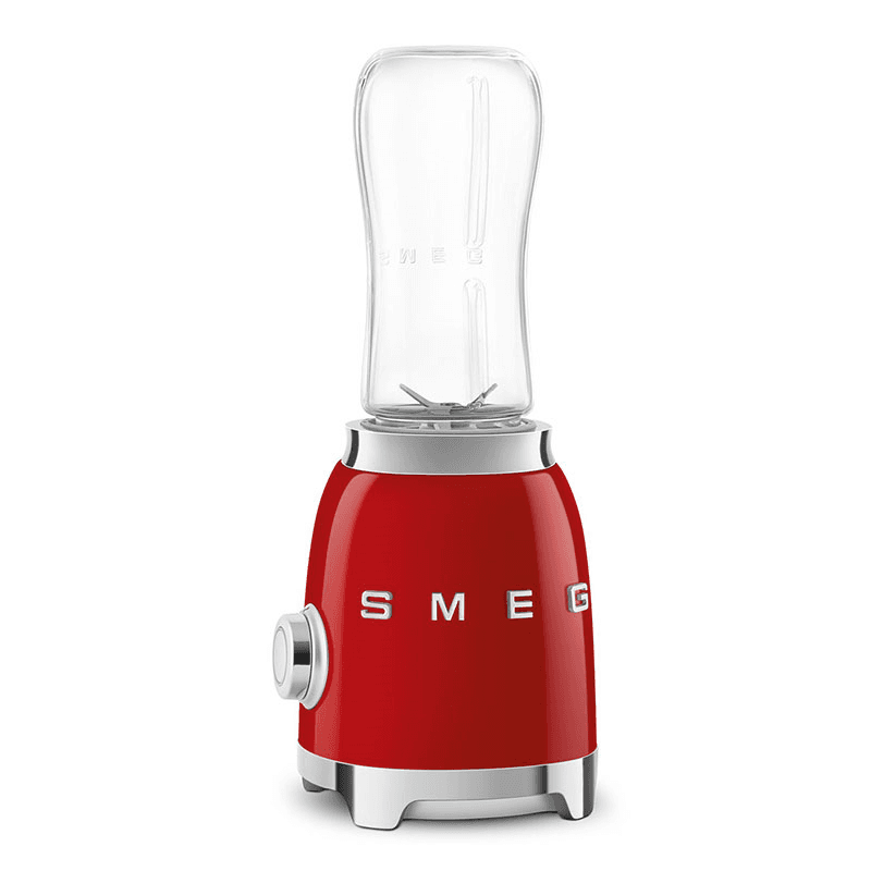 50's Style Mini Blender & Smoothie Maker, 600ml, Red
