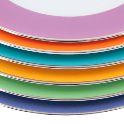 Image showing the Sous Le Soleil Sauceboat On Tray, 350ml, Matt Gold Classic Orange product.