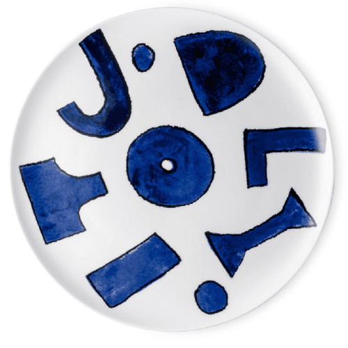 Image showing the Itsumo Yunoki Dinner plate, D27cm, Blue product.