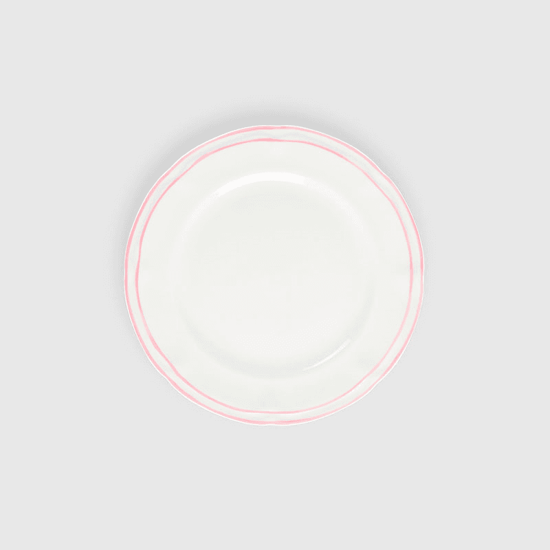 Provence Set of 4 Starter Plates, D21cm, Pink