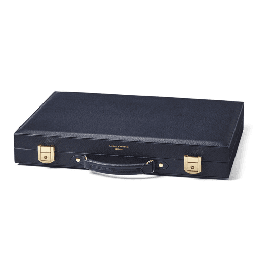 Image showing the Backgammon Set, L45cm x W30cm, Navy Pebble product.