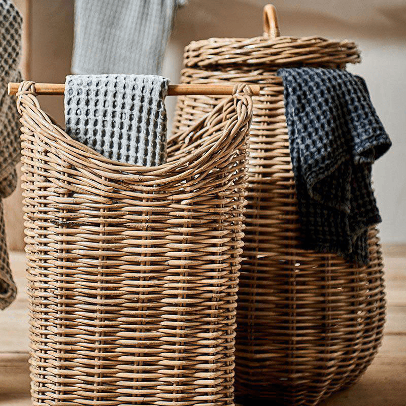 Amandi Laundry Bin, Rattan