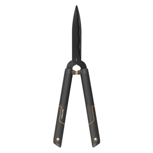 Image showing the SingleStep Hedge Shear Wavy Blade HS22, Black/Orange product.
