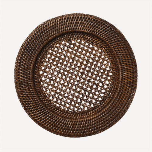 Image showing the Rattan Charger Plate, D32cm, Brown product.