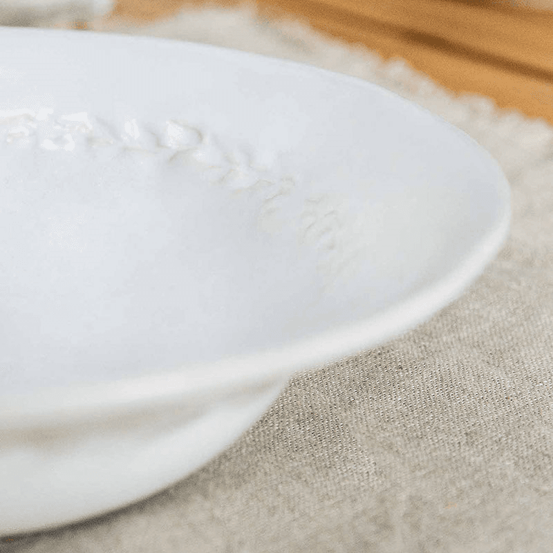 Overton Set of 4 Bowls, D22.5cm, White