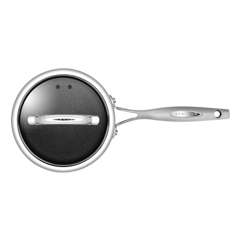 HaptIQ Saucepan with lid, Dia16cm, Metallic