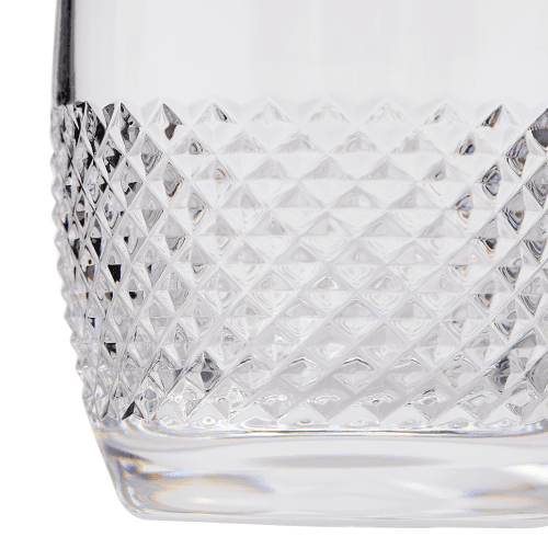 Image showing the Diamond Mosaic Set of 2 Tumblers, 260ml, Clear product.