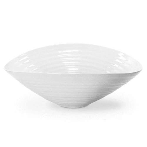 Image showing the Ceramics Salad bowl medium, 28.5cm, White product.