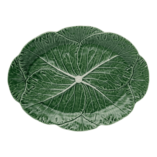 Image showing the Cabbage Platter, 43 x 32 x 3cm, Green product.