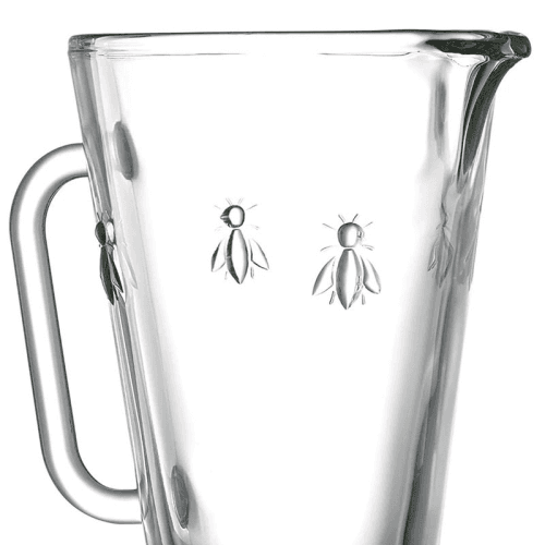 Image showing the Bee Jug, 1 litre, Clear product.