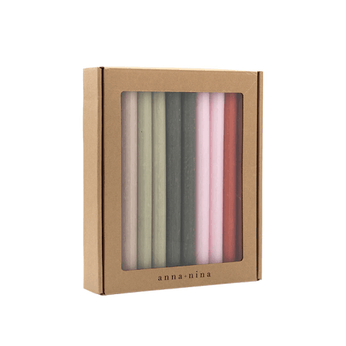 Image showing the Essential Set of 20 Candles, H28cm, Multi product.