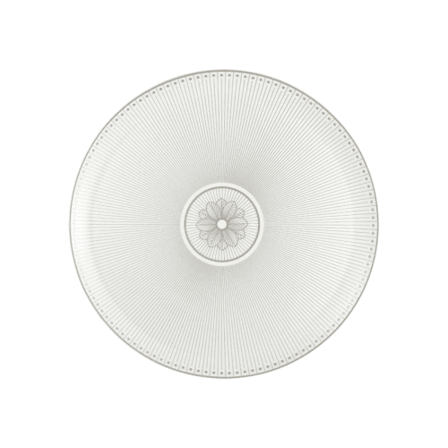 Image showing the Malmaison Impériale Pie Dish, L32cm, Platinum product.